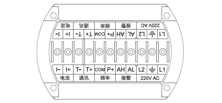 水表型电磁流量计接线指南